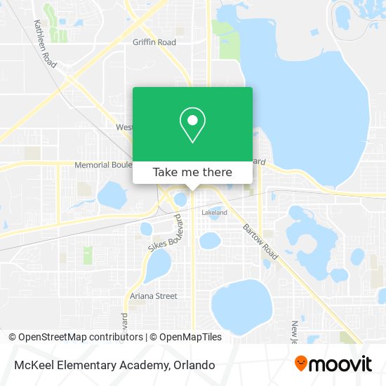 Mapa de McKeel Elementary Academy
