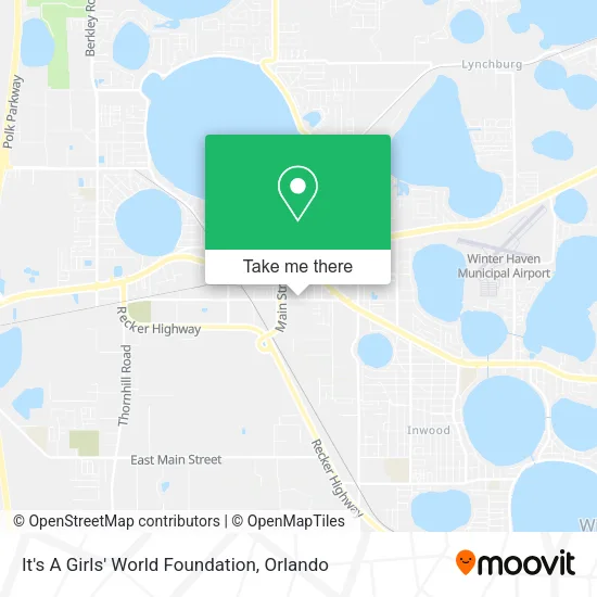 It's A Girls' World Foundation map