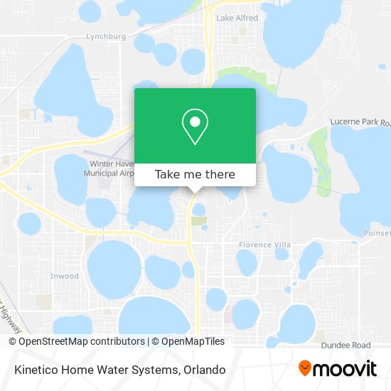 Kinetico Home Water Systems map