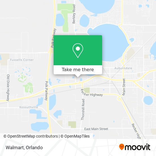 Walmart map