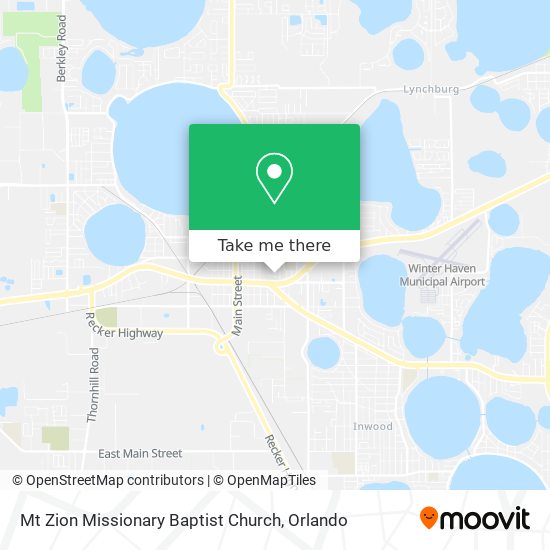 Mapa de Mt Zion Missionary Baptist Church