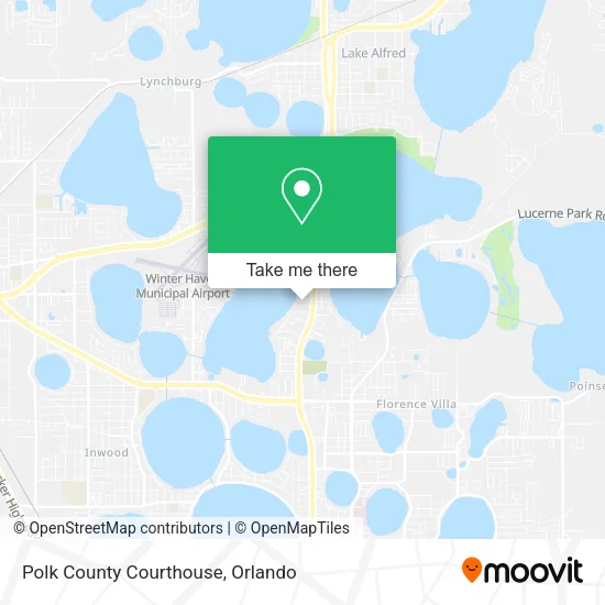 Polk County Courthouse map