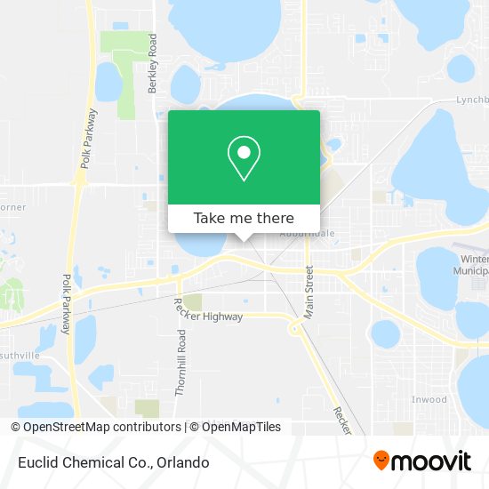 Mapa de Euclid Chemical Co.