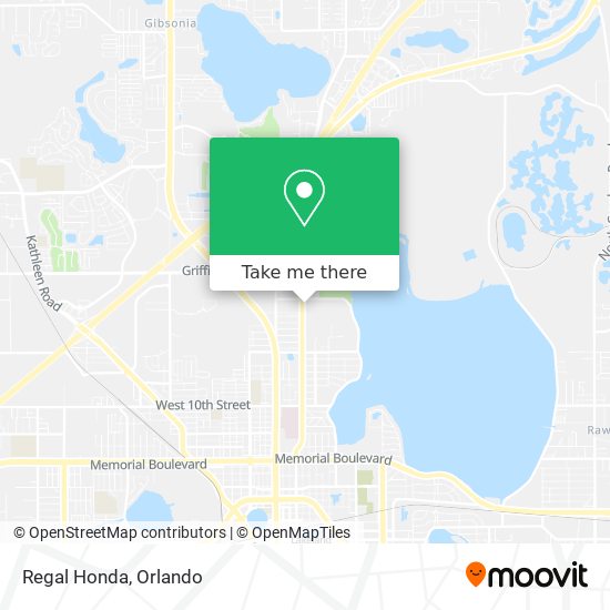 Regal Honda map