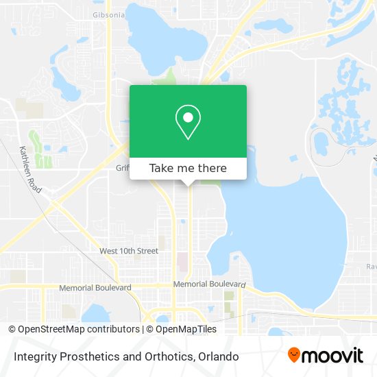 Integrity Prosthetics and Orthotics map