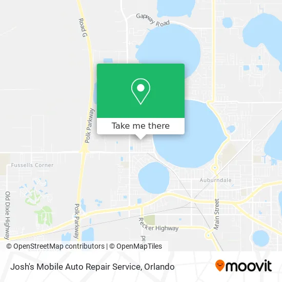 Josh's Mobile Auto Repair Service map