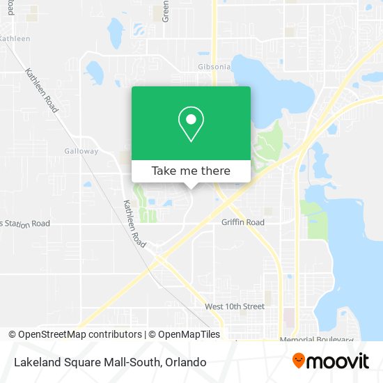 Lakeland Square Mall-South map