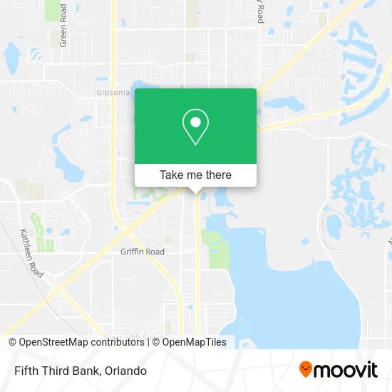 Fifth Third Bank map