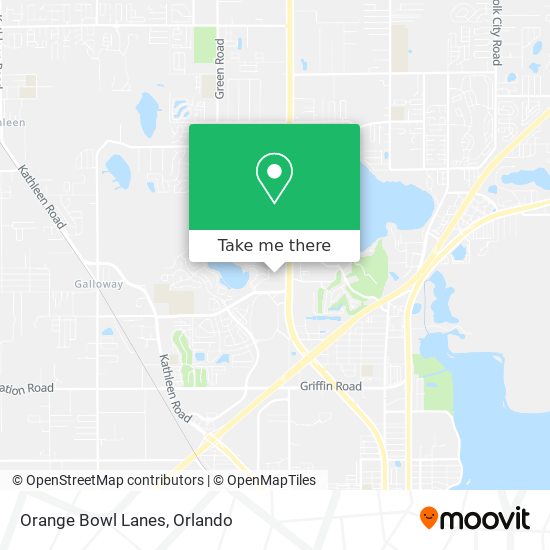 Mapa de Orange Bowl Lanes