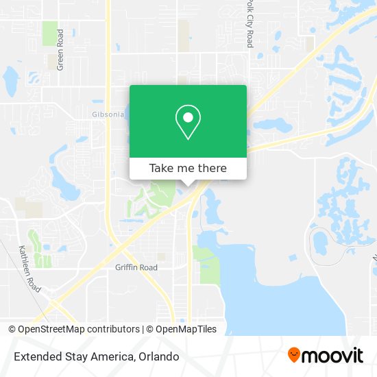 Mapa de Extended Stay America