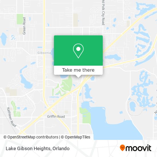 Mapa de Lake Gibson Heights