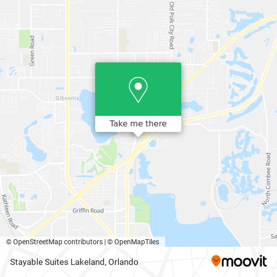 Stayable Suites Lakeland map