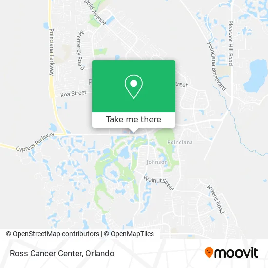 Ross Cancer Center map