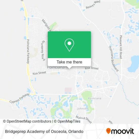 Mapa de Bridgeprep Academy of Osceola