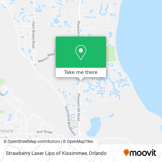 Strawberry Laser Lipo of Kissimmee map