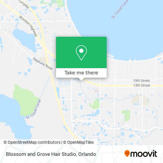 Mapa de Blossom and Grove Hair Studio