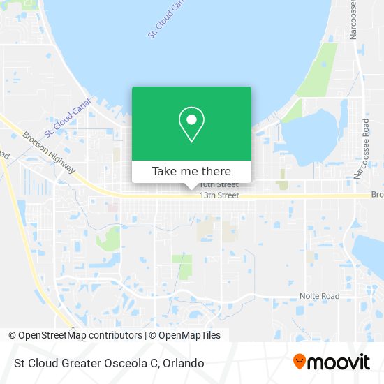 St Cloud Greater Osceola C map