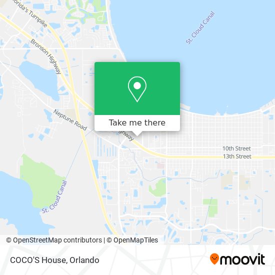 COCO'S House map