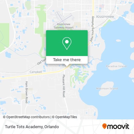 Mapa de Turtle Tots Academy