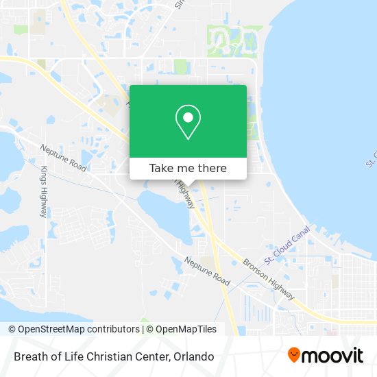 Breath of Life Christian Center map