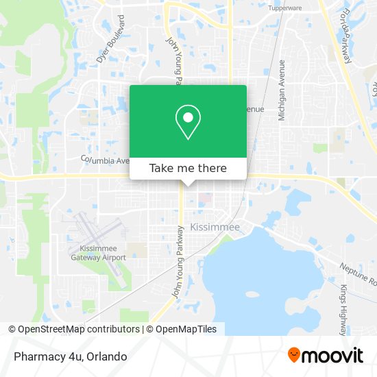 Pharmacy 4u map