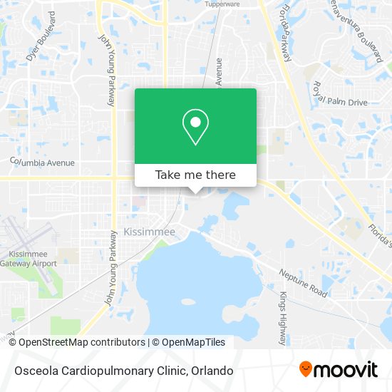 Mapa de Osceola Cardiopulmonary Clinic