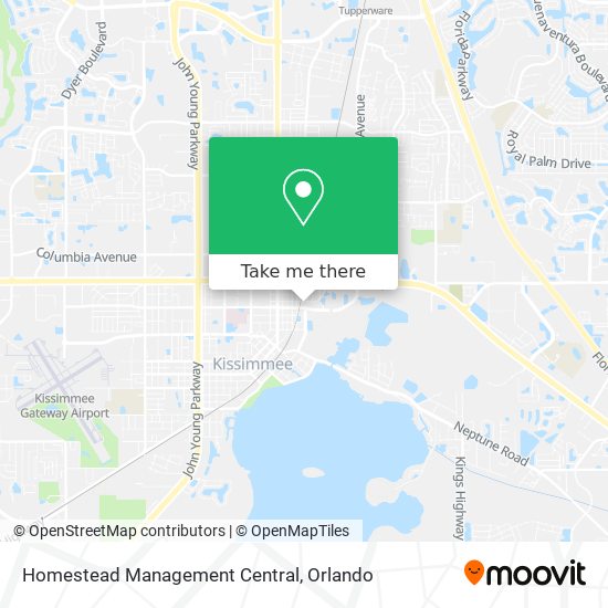 Homestead Management Central map