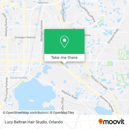 Lucy Beltran Hair Studio map