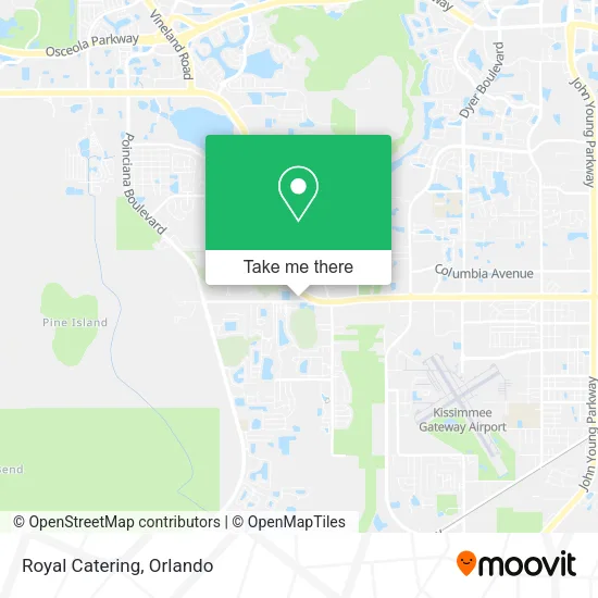Mapa de Royal Catering