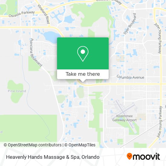 Heavenly Hands Massage & Spa map