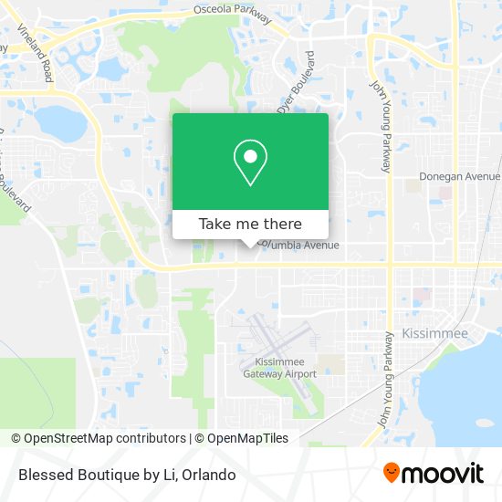 Blessed Boutique by Li map
