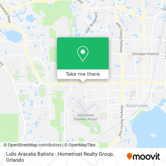 Mapa de Lulis Aracelis Batista - Hometrust Realty Group