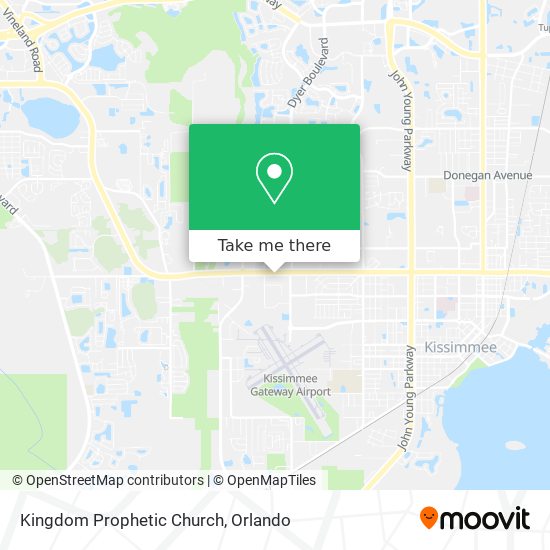 Mapa de Kingdom Prophetic Church