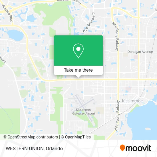 Mapa de WESTERN UNION