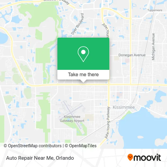 Auto Repair Near Me map