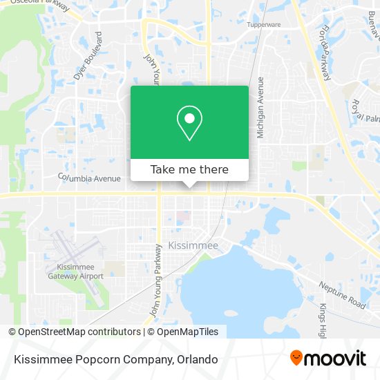 Kissimmee Popcorn Company map