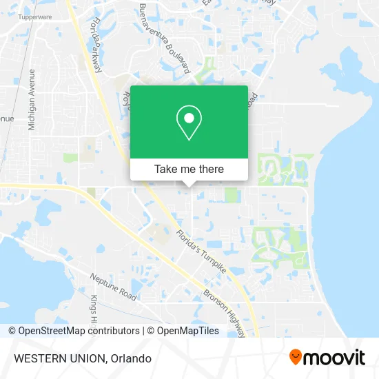 Mapa de WESTERN UNION