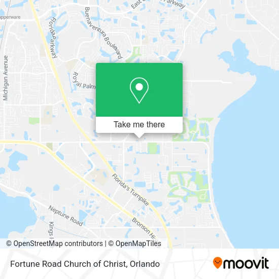 Mapa de Fortune Road Church of Christ
