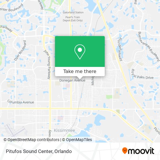 Pitufos Sound Center map