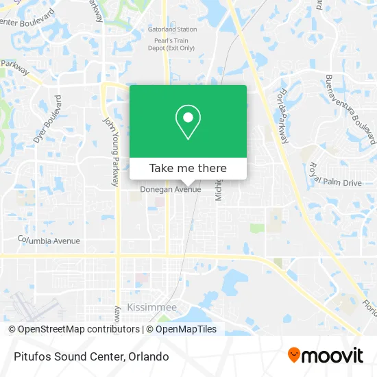 Mapa de Pitufos Sound Center