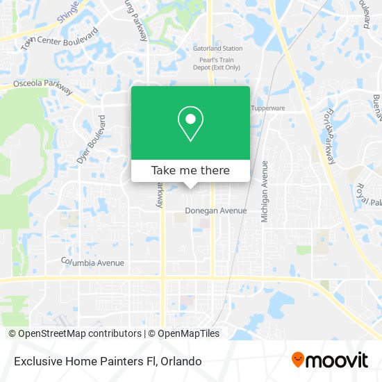Mapa de Exclusive Home Painters Fl