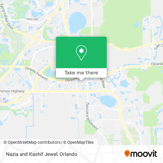 Nazia and Kashif Jewel map