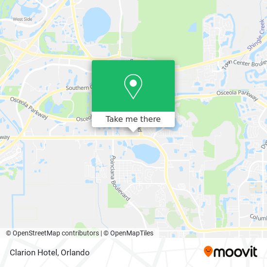 Mapa de Clarion Hotel