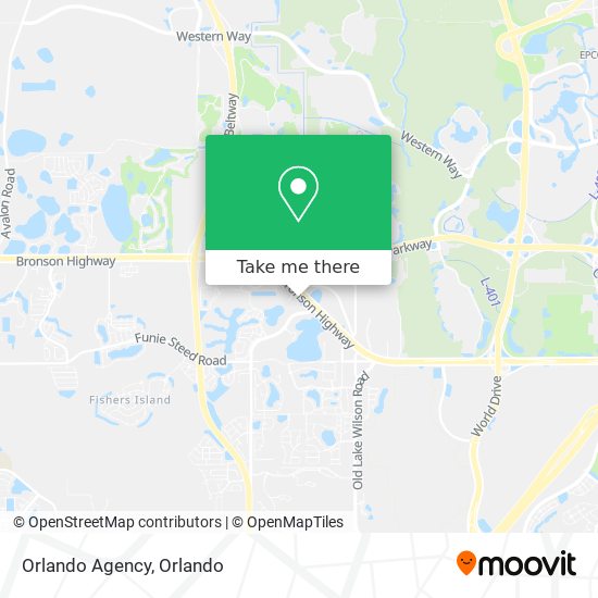 Orlando Agency map