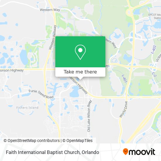 Mapa de Faith International Baptist Church
