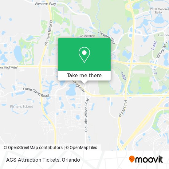 Mapa de AGS-Attraction Tickets