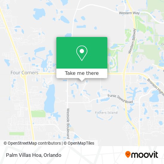 Palm Villas Hoa map