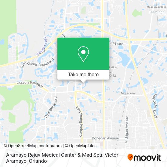 Aramayo Rejuv Medical Center & Med Spa: Victor Aramayo map