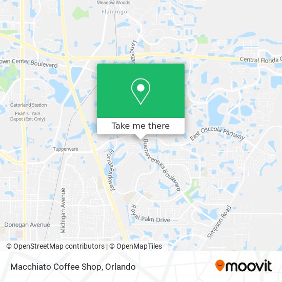 Macchiato Coffee Shop map