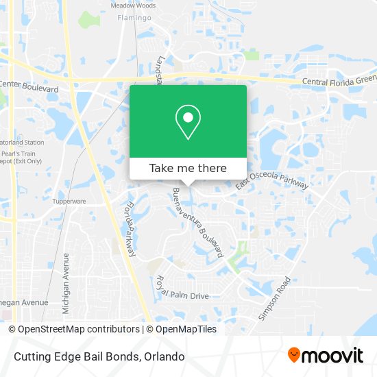 Cutting Edge Bail Bonds map